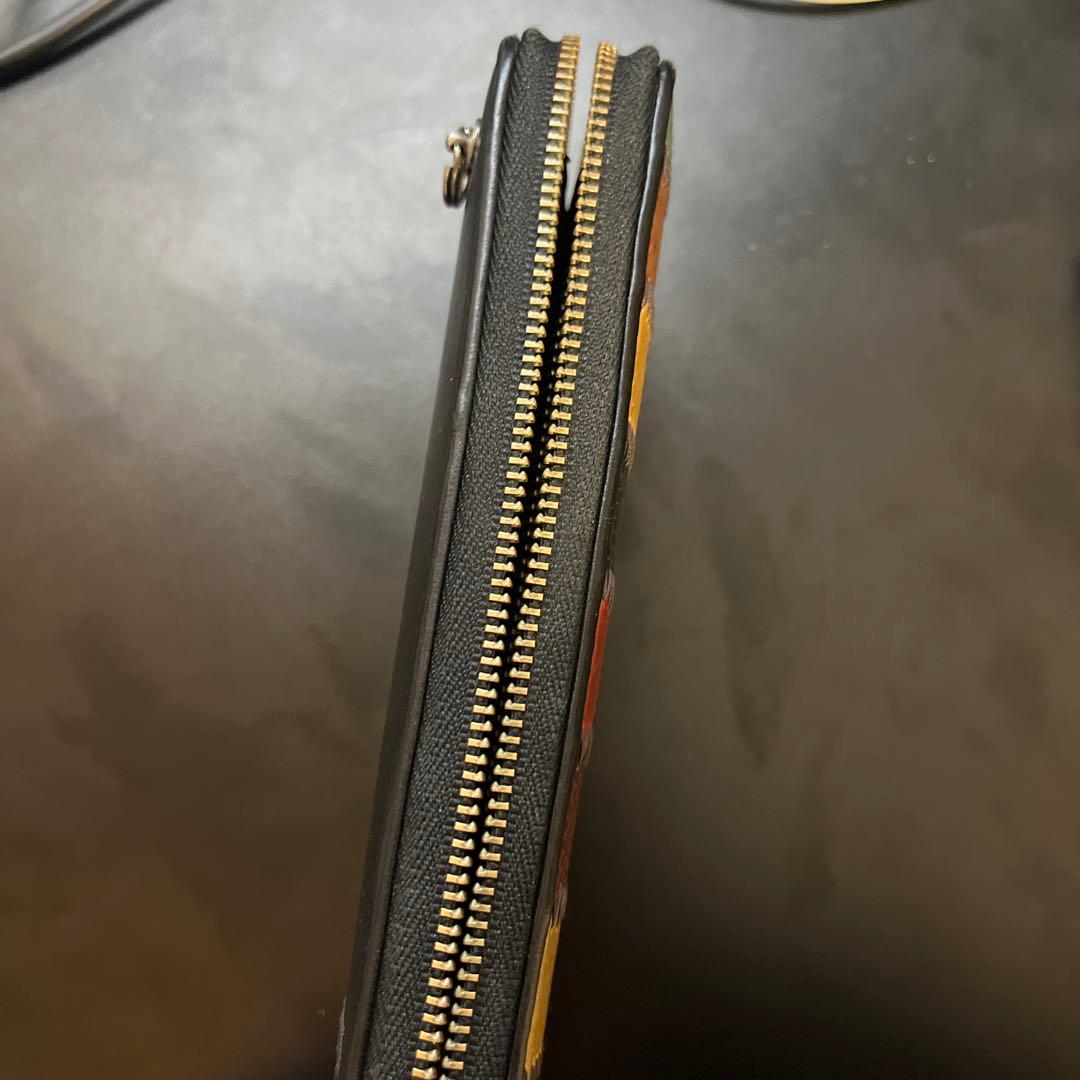 glamb Gaudy zip wallet マルチカラー