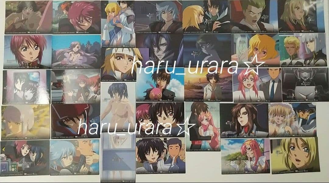 ガンダムSEED カードダスマスターズ キラ ラクス アスラン カガリ カード