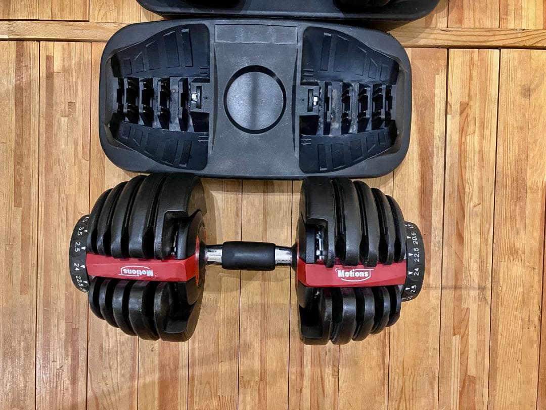 値下げ中❗️[Motions]可変式ダンベル 2個セット