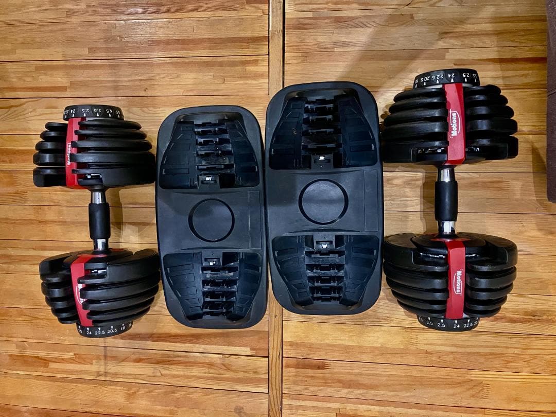 値下げ中❗️[Motions]可変式ダンベル 2個セット