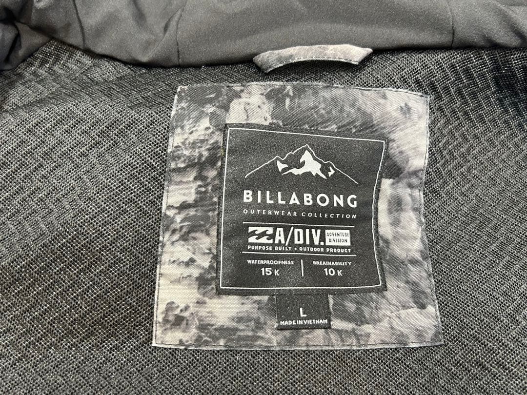 ※【ほぼ未使用品】ビラボン/ BILLABONG スノーウエアー / 上下セット