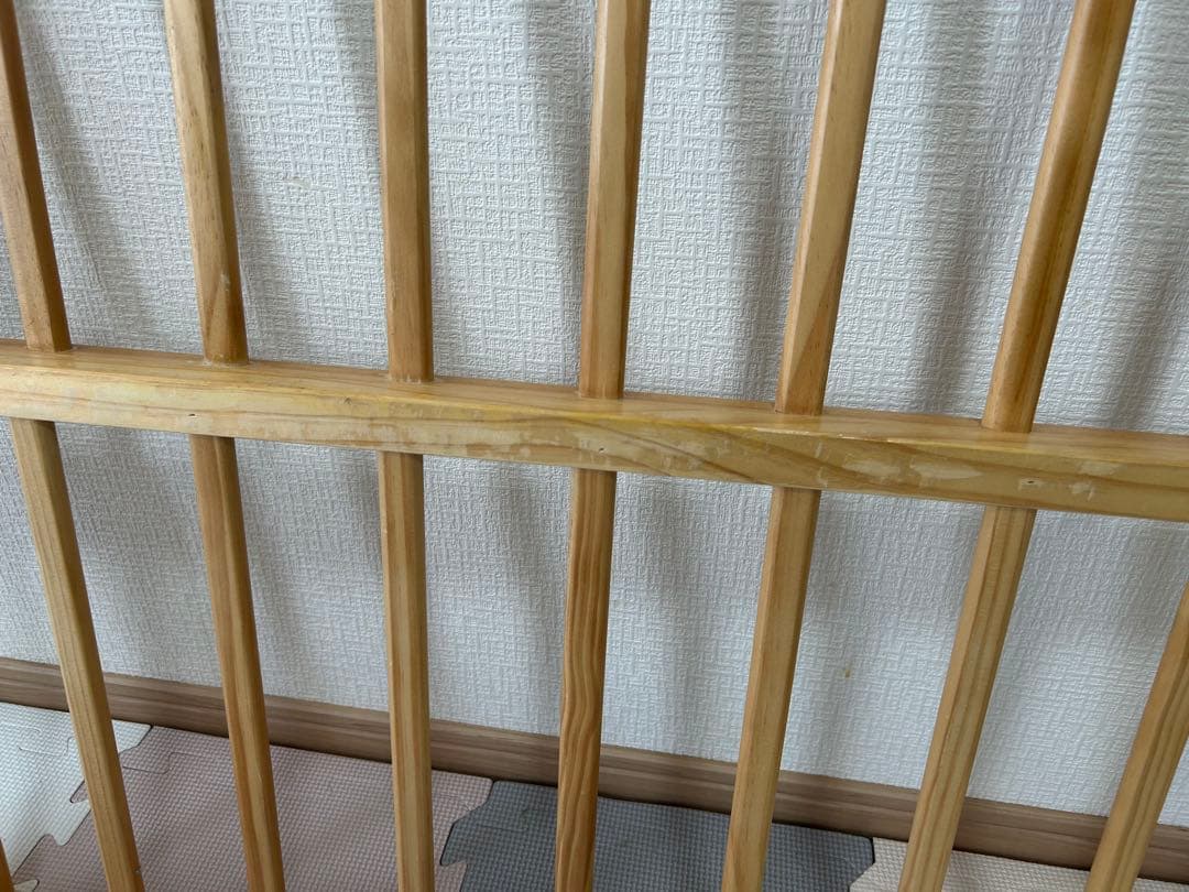 大和屋　ミニサイズWオープンベビーベッド　90cm×60cm