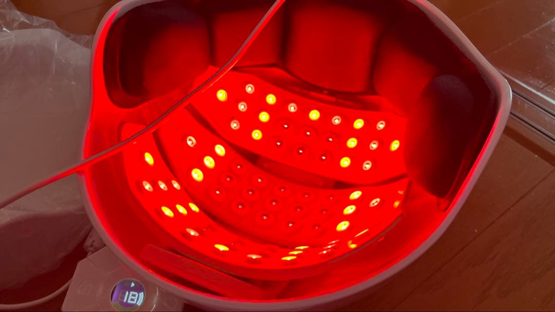 美品 AGAスキンクリニック ヘアビーム2 育毛ヘルメット AD-H1706.1