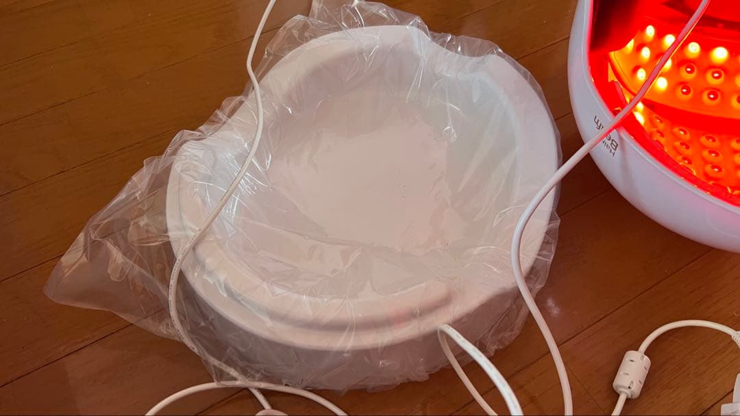 美品 AGAスキンクリニック ヘアビーム2 育毛ヘルメット AD-H1706.1