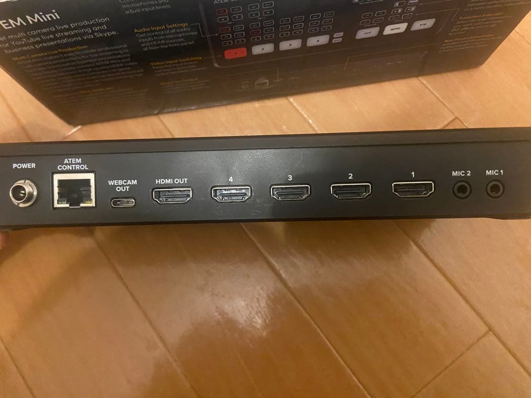 BlackmagicDesign ATEM Mini スイッチャー