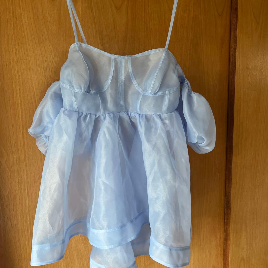 poppyオーガンジーキャミソール