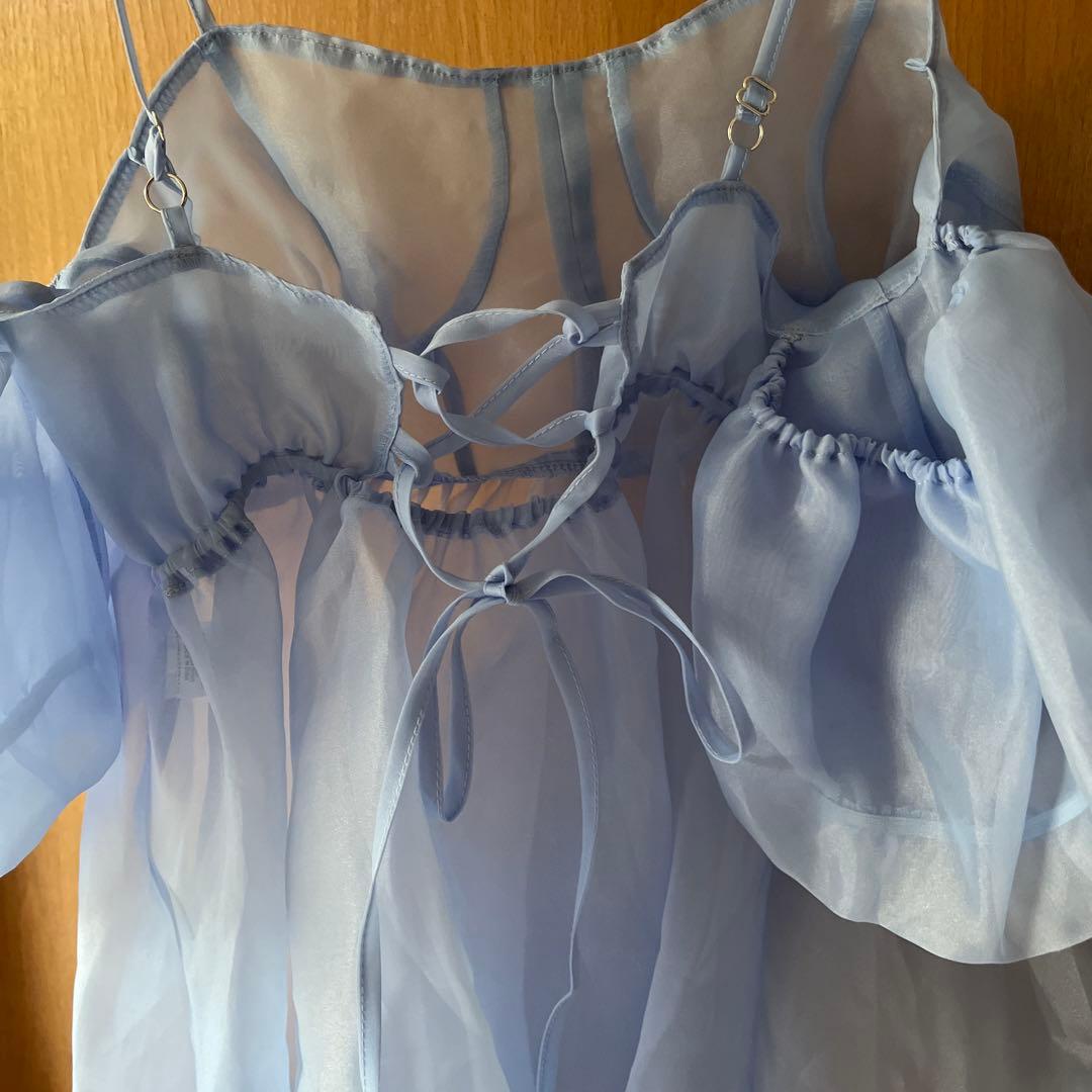 poppyオーガンジーキャミソール