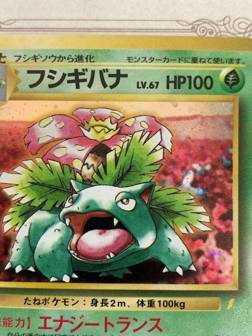 ポケモンカード 旧裏 フシギバナ ★ No.003 初代 キラ ホロ