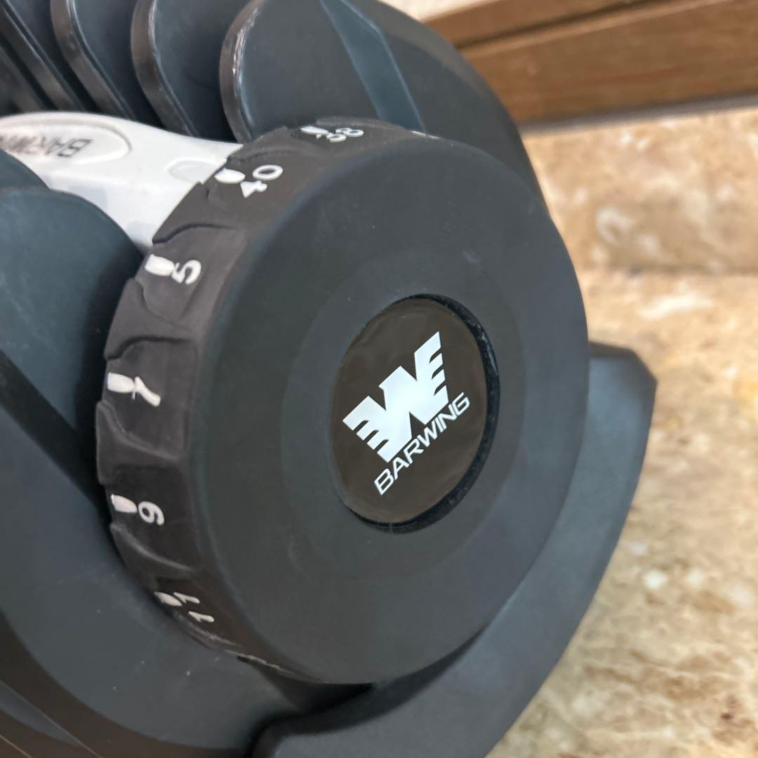 BARWING 調整可能ダンベル 40kg (1/2) 送料無料