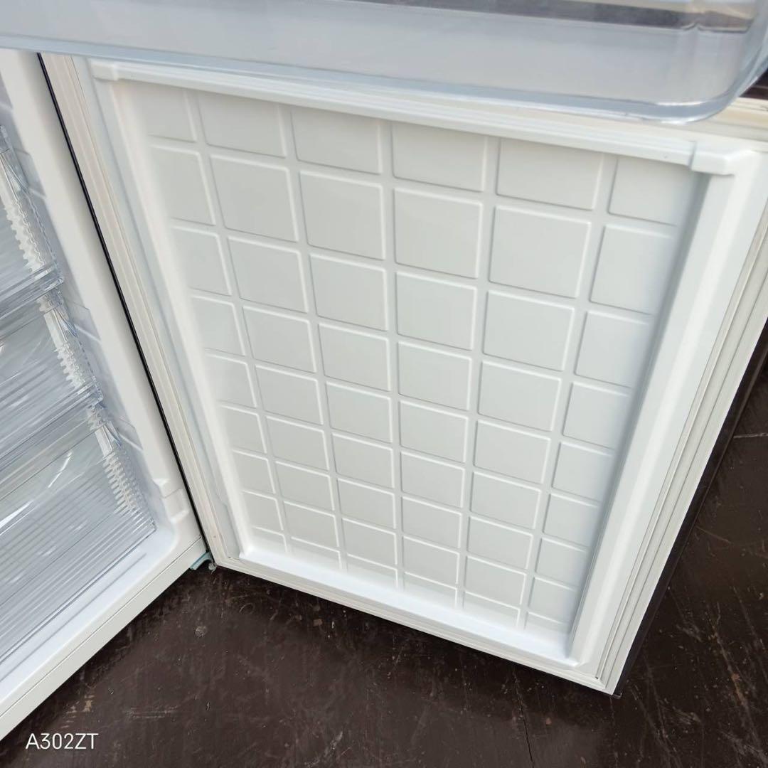 A302★2019年製★シャープ　冷蔵庫　大型　ブラウン茶色　プラズマクラスター