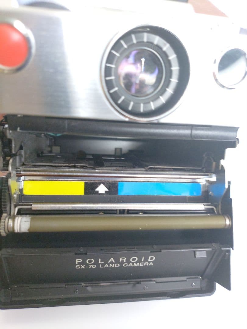 Polaroid SX-70 Land Camera レザーケース 動作未確認