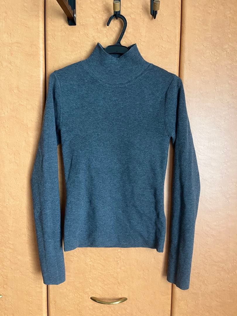 anuans バックオープンニットトップス/カップイン