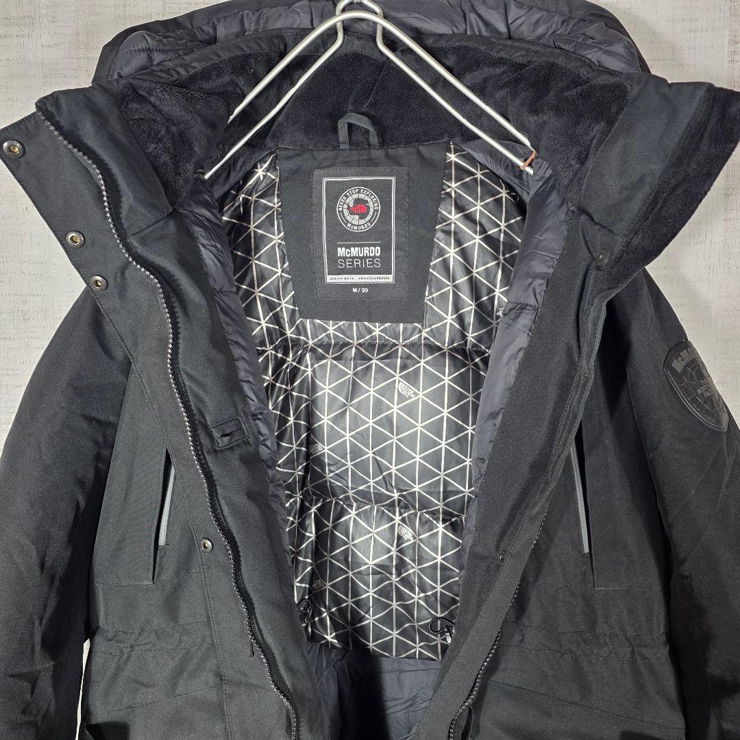 美品✨️極暖✨️ノースフェイス マクマード ロングダウンコート 黒 M