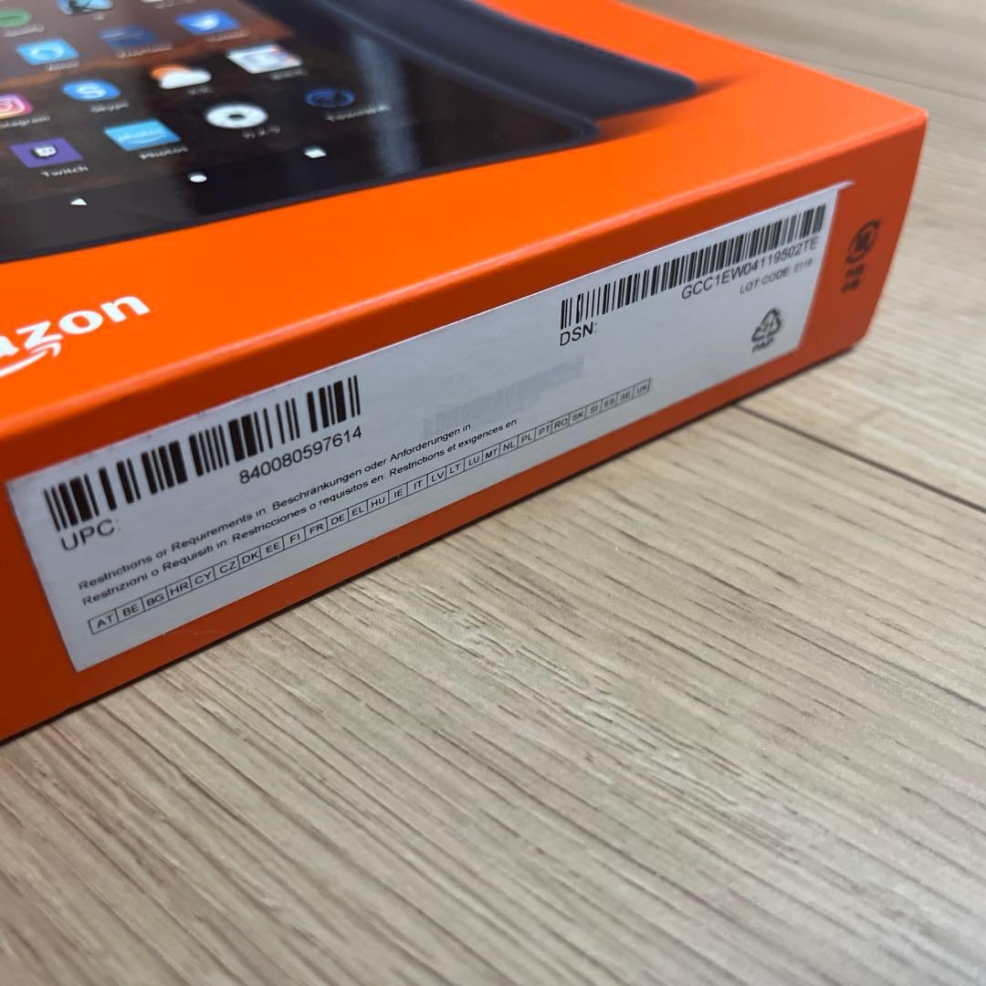 新品　第10世代 FireHD8Plus タブレット 32GB