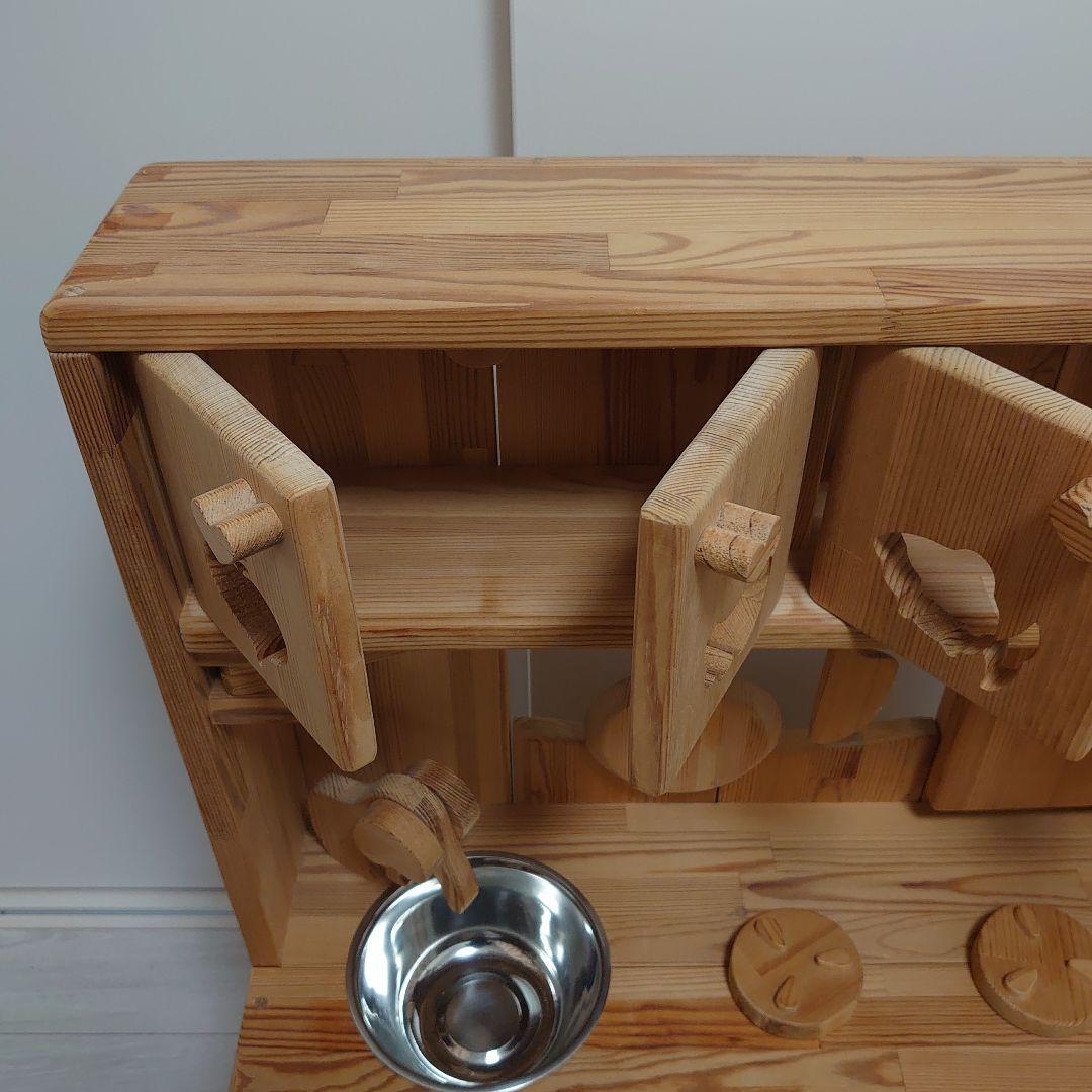 m*a様 おままごとキッチン キッチンセット　職人 手作り 木製 日本製