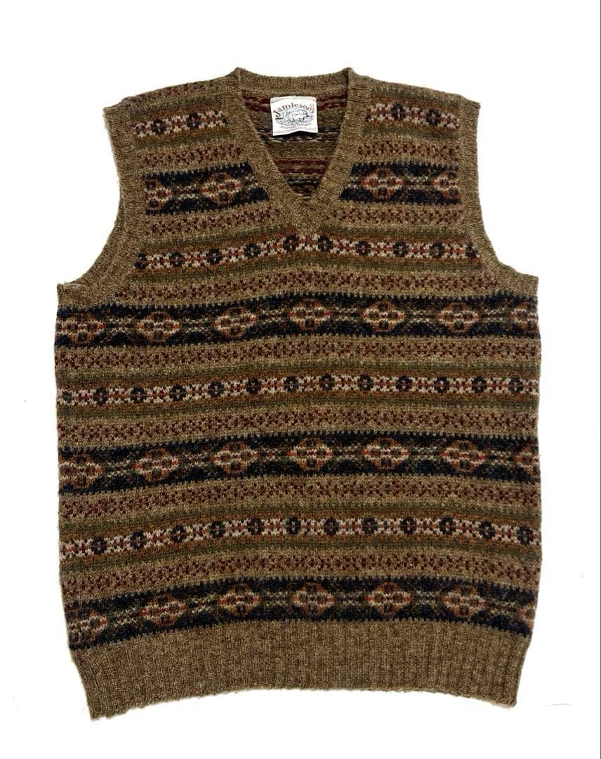 ジャミーソンズ　ニットベスト　Jamieson's