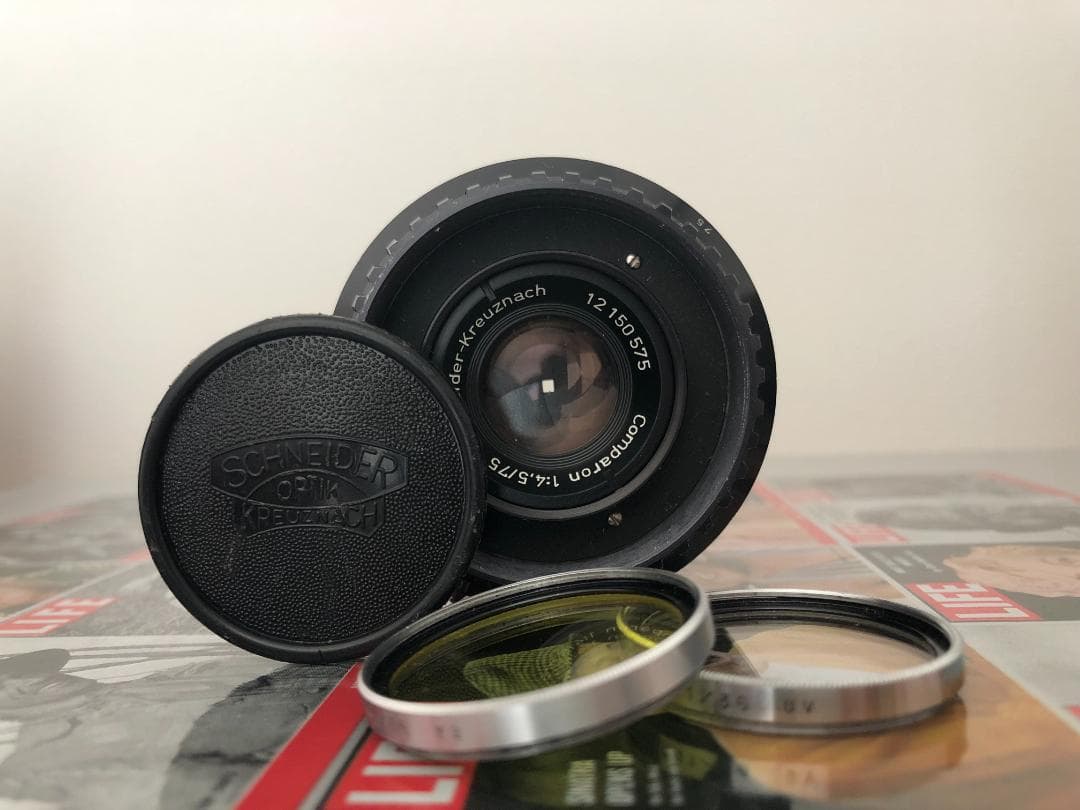 Schneider Kreuznach 75mm F4 Lマウント シュナイダー