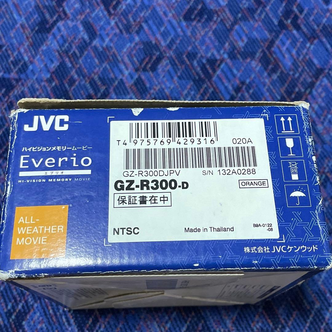 花*吉様 JVC Everio GZ-R300D 防水ビデオカメラ オレンジ