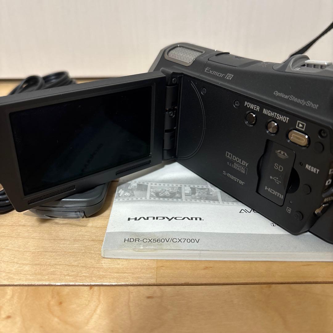 さくら　SONY ハンディカム　HDR-CX700 箱無し