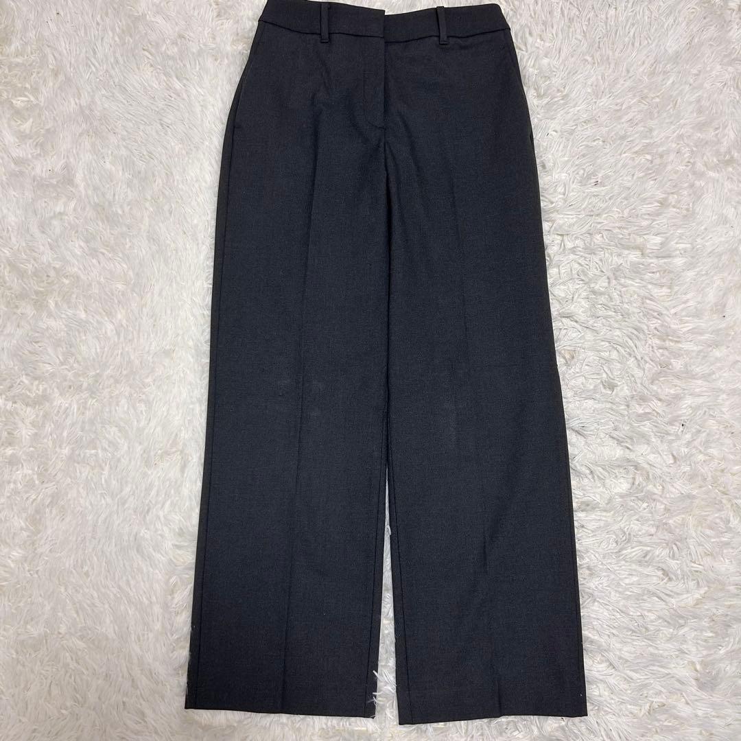 PLST セットアップ ウォッシャブル ノーカラージャケット 上L下M