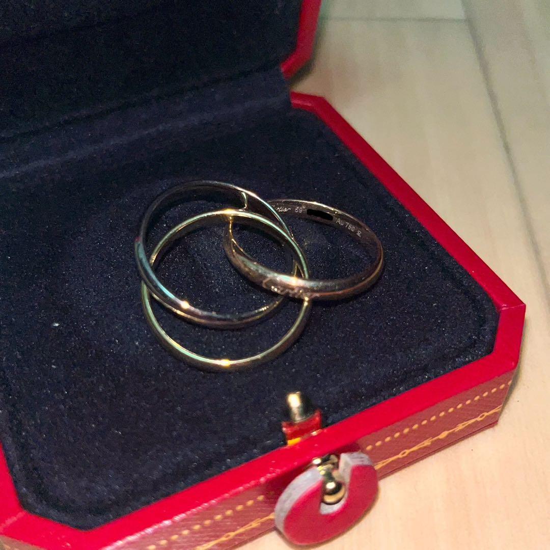 Cartierカルティエ　トリニティリング　クラシック　59 18.5号