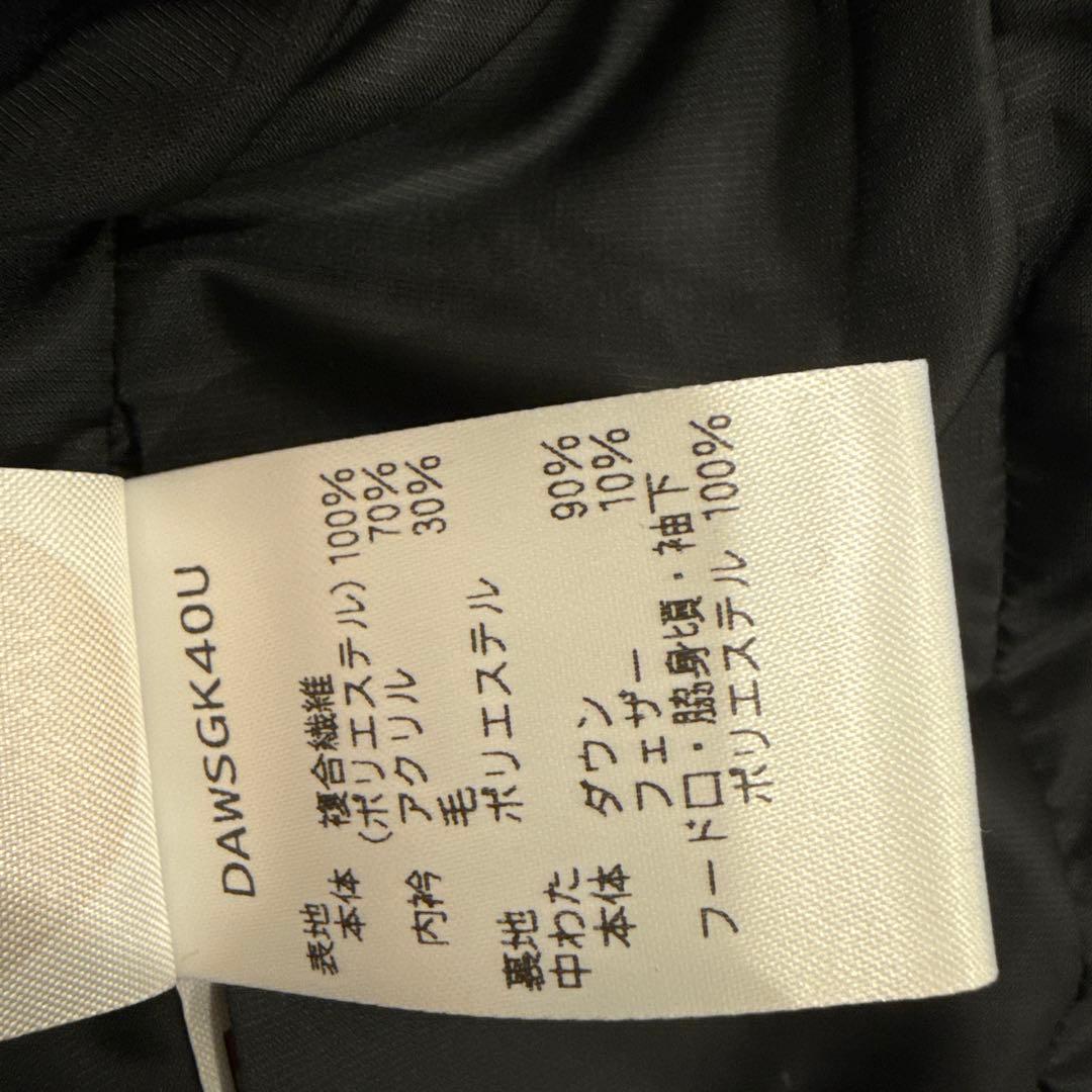 DESCENTE ALLTERRAIN 水沢ダウン　マウンテニア ブラック　M