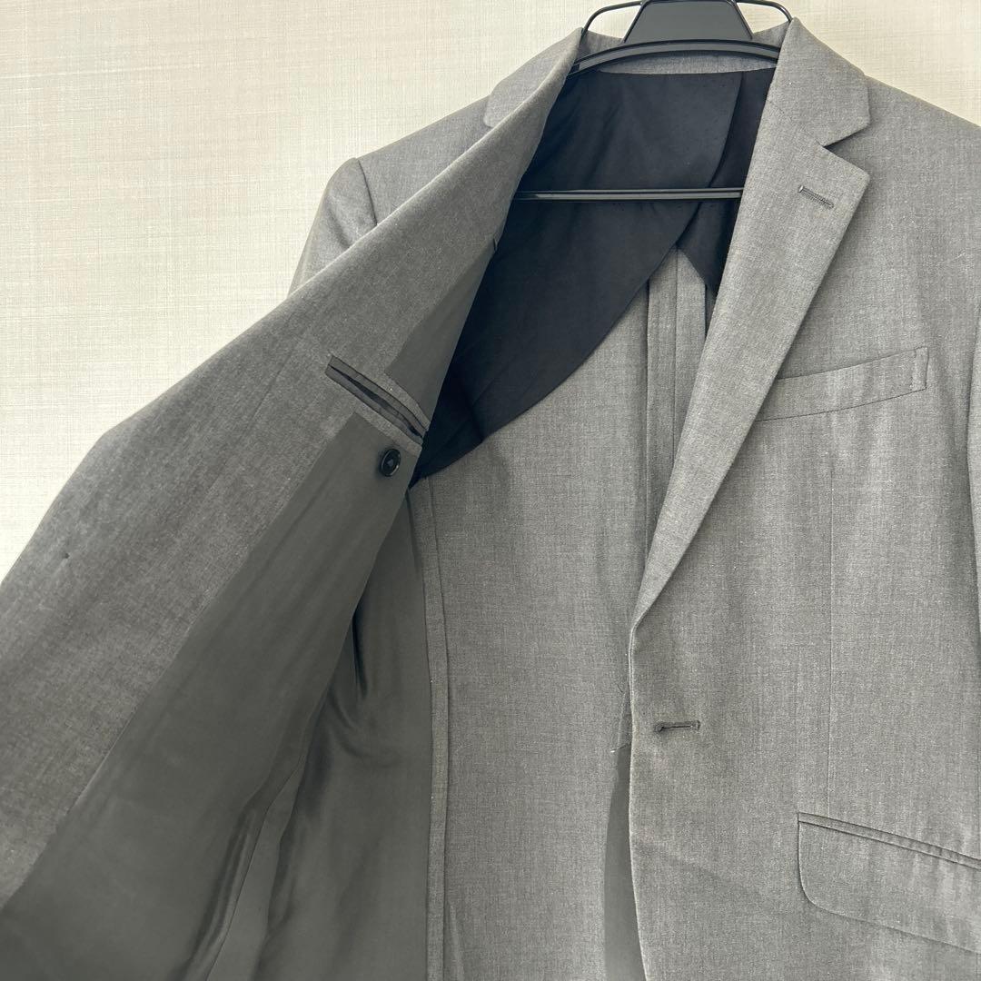 drawerグレー パンツスーツ レディース