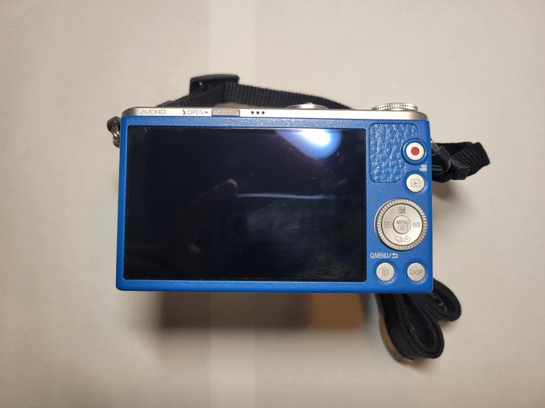 パナソニック ミラーレス一眼カメラGM1Sレンズキットブルー DMC-GM1SK