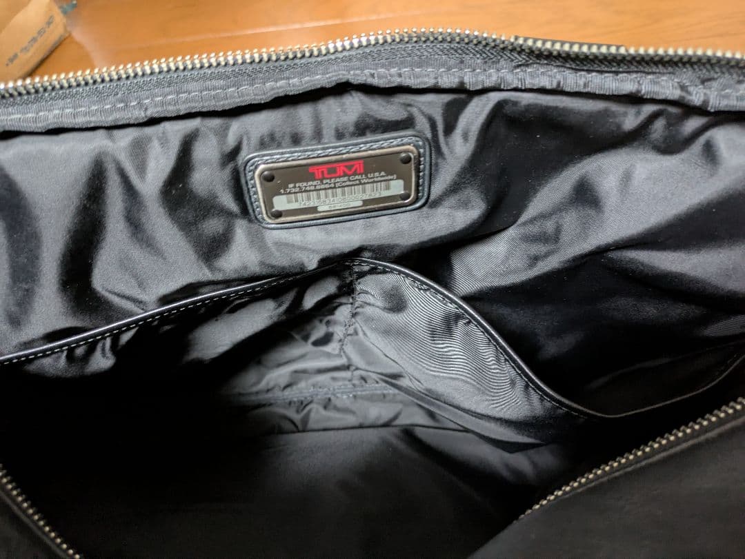 【美品】TUMI トゥミ 2層式 バッグ オールレザー 2way 黒