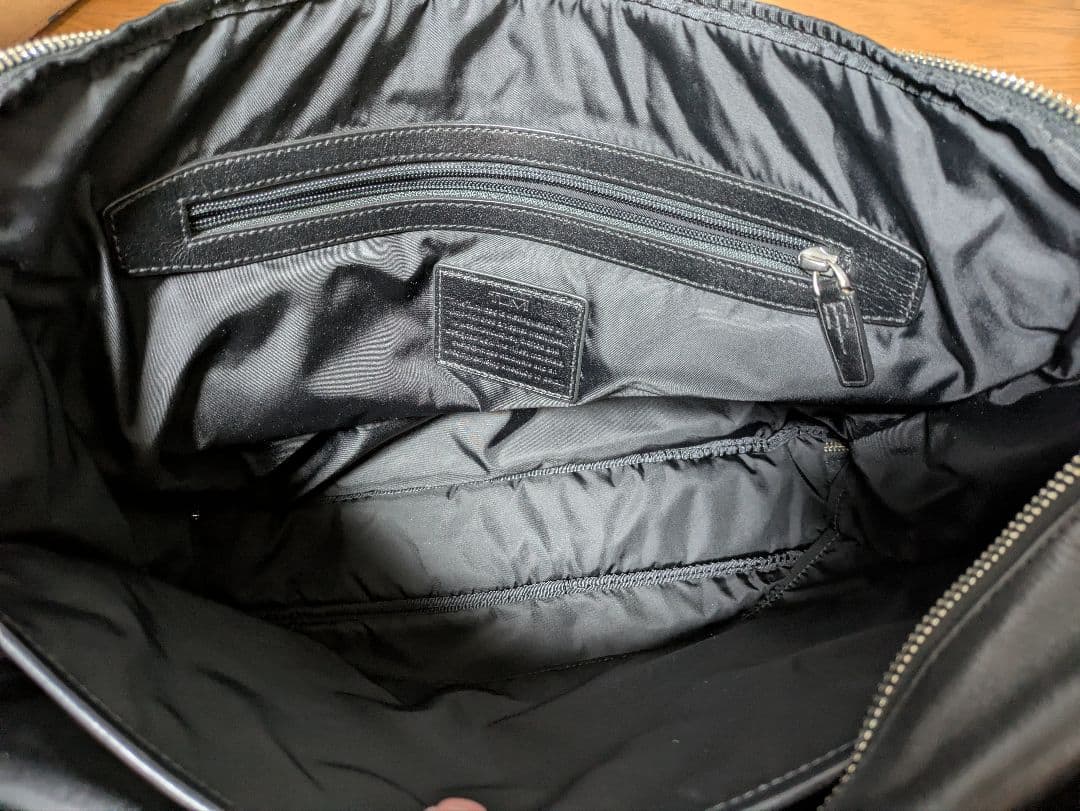 【美品】TUMI トゥミ 2層式 バッグ オールレザー 2way 黒