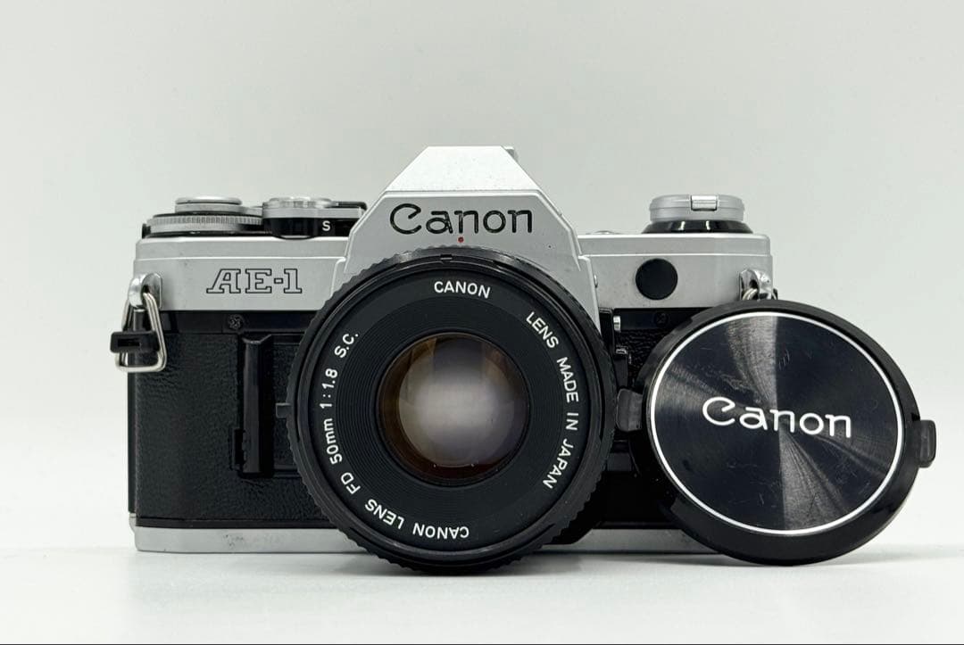 【完動品】Canon AE-1 + FD 50mm F1.8 S.C.