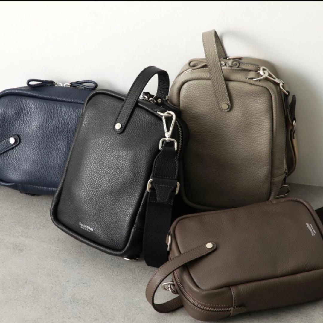 美品✨24AW ダニエルアンドボブ ボディバッグ クラッチ ACCOPIATO