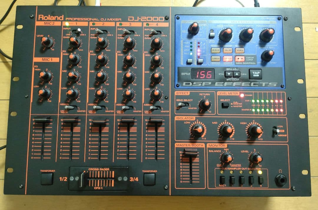 ROLAND DJ-2000 動作確認済み　送料込み　DJミキサー