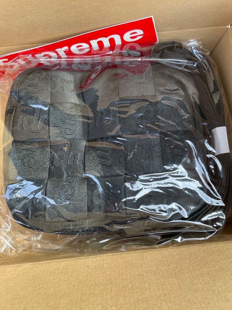 バッグ Supreme 24SS Woven Shoulder Bag Black