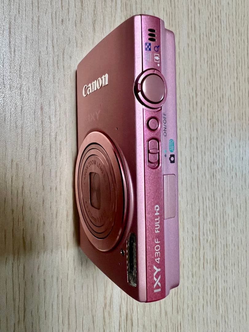 Canon IXY 430 F デジタルカメラピンク 動作確認済み　すぐ使えます