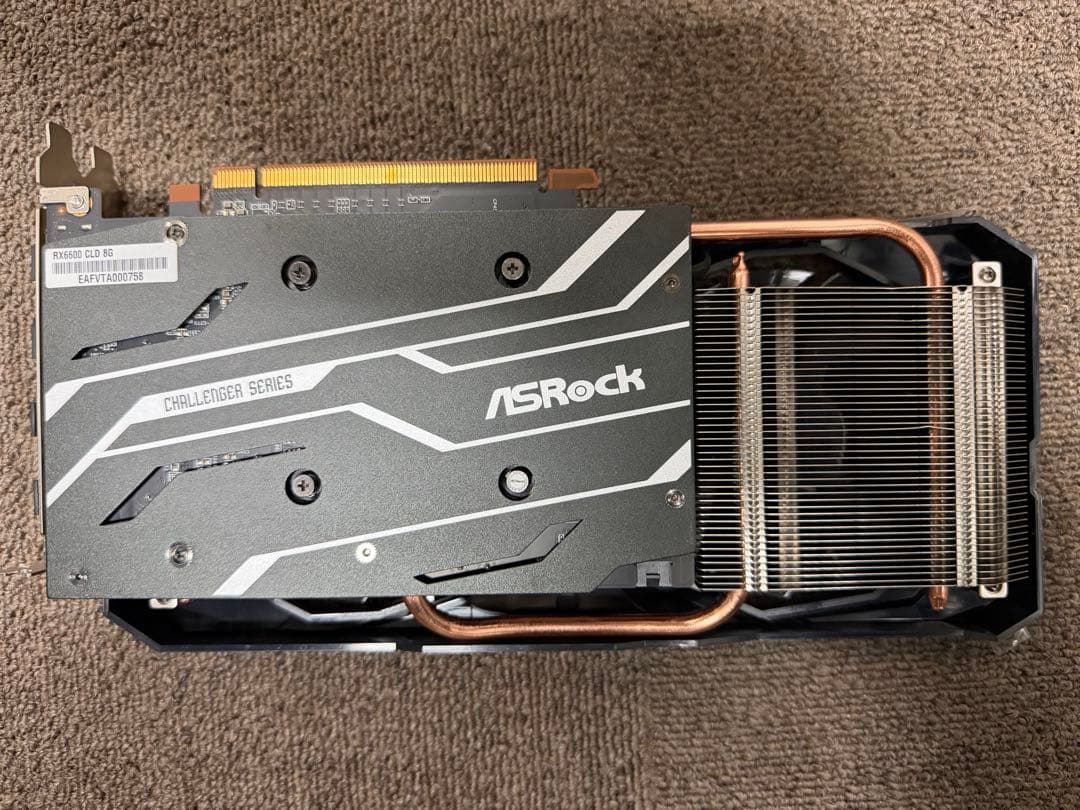 ASRock Challenger D RX6600 8GB グラフィックボード