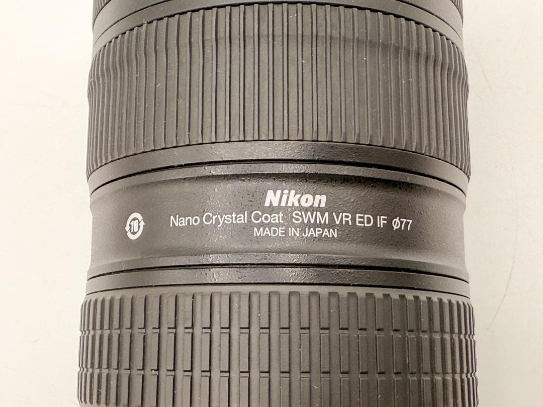 Nikon 70-200mm f/2.8G VR ズームレンズ 動作OK カビ有