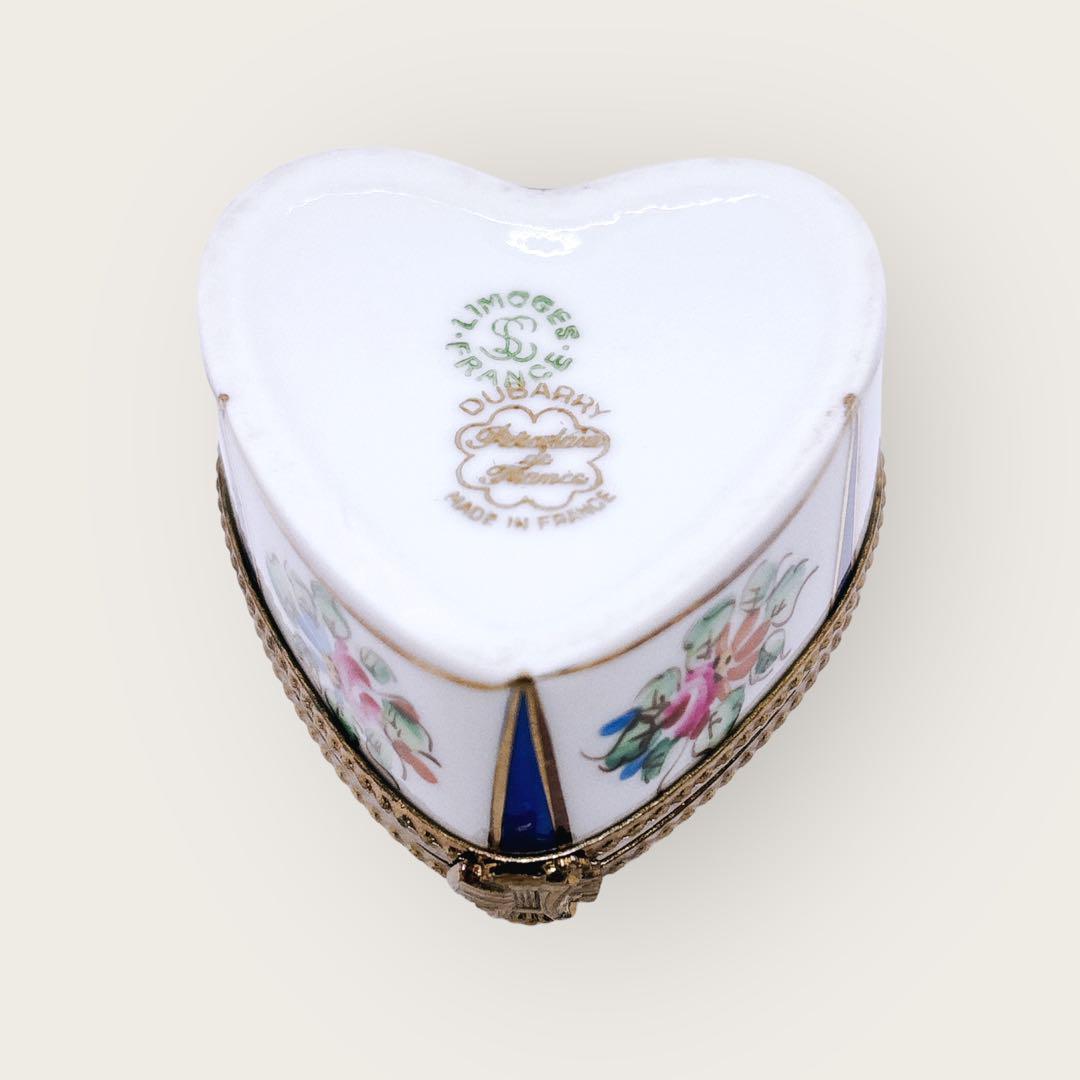 アンジェラママ様　LIMOGES リモージュ ハート型陶器ボックス プレゼント