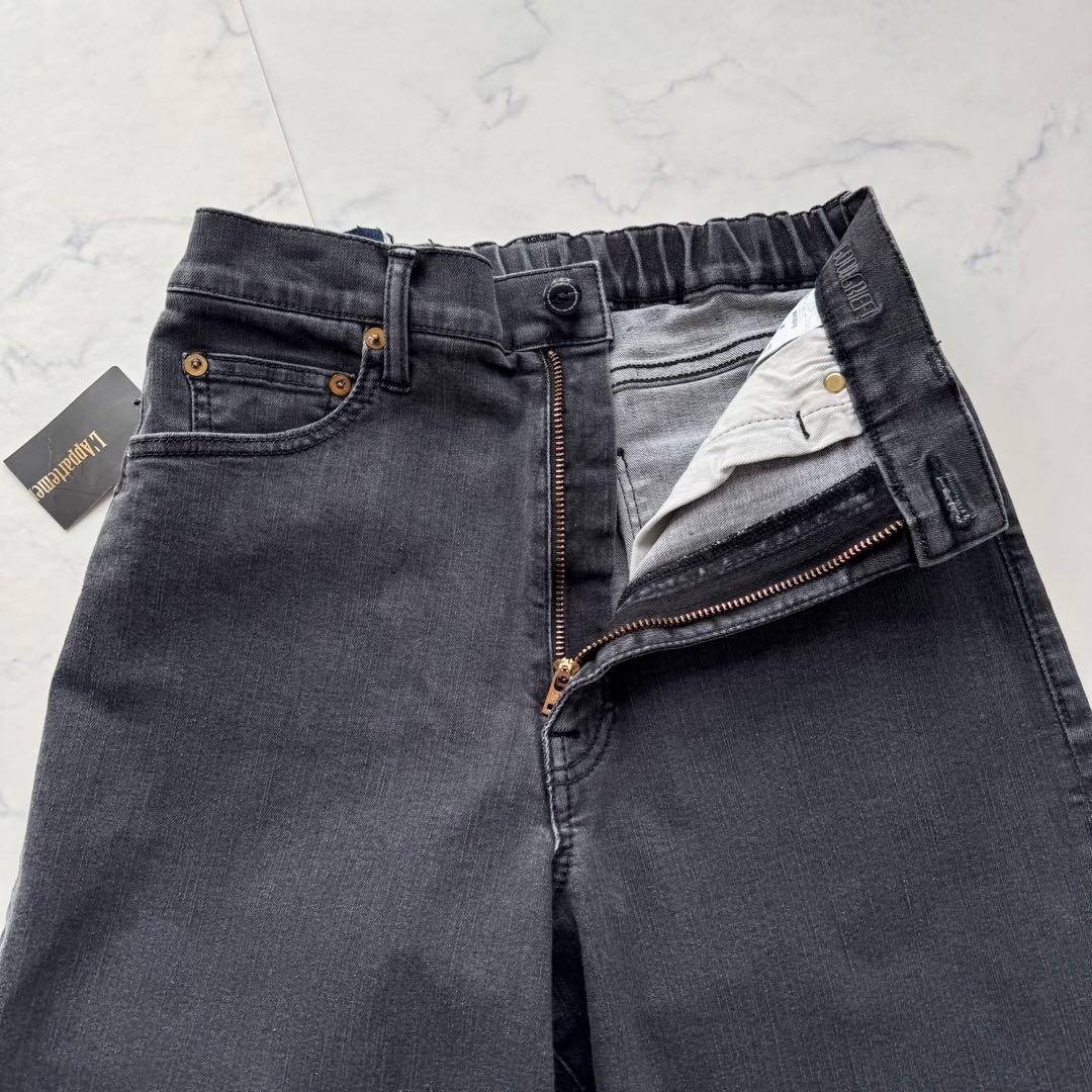 未使用 アパルトモン GOOD GRIEF ダメージドヘムワイドレッグデニム M