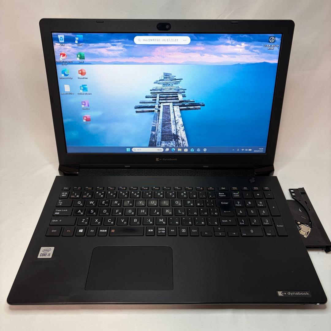 準美品 dynabook BJ65/FS 第10世代 i5 8GB 256GB