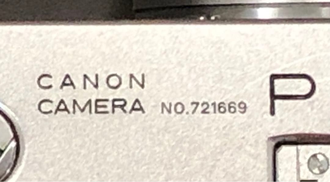 値下げします。Canon レンジファインダーカメラ