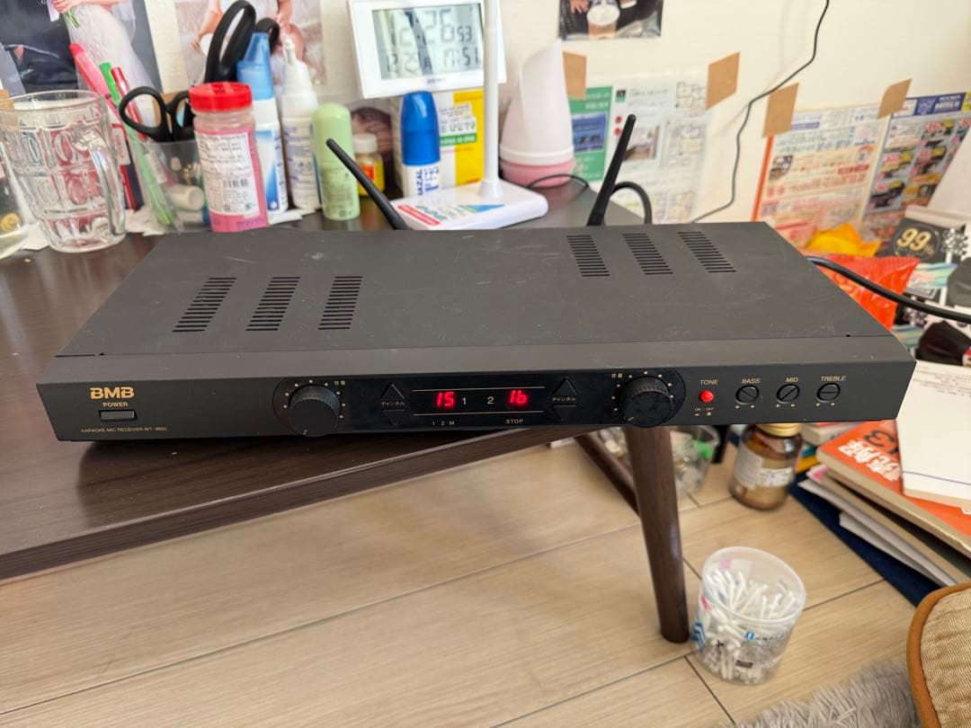 BMB オーディオアンプ 15W RCA出力 ジャンク
