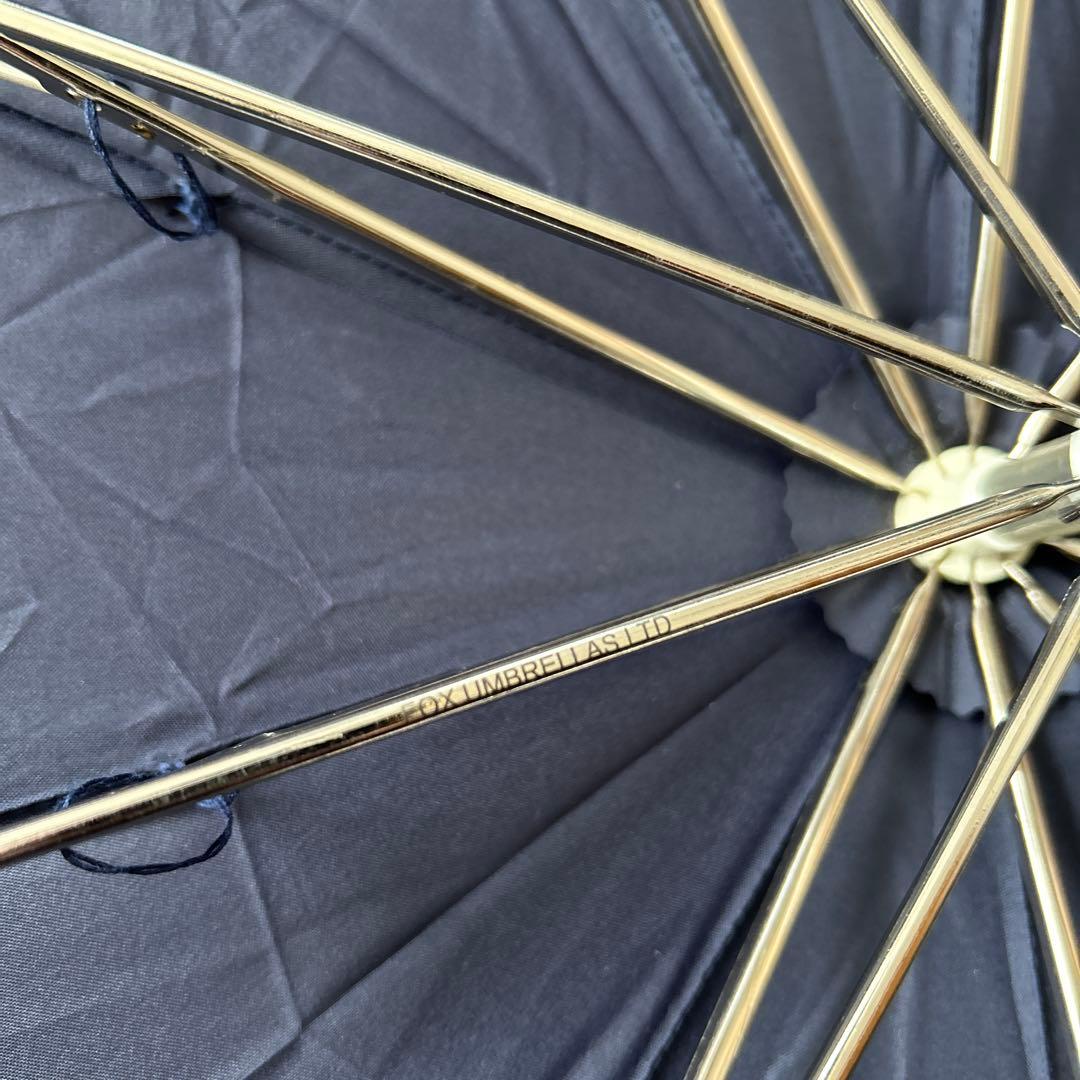 フォックスアンブレラズ 折りたたみ傘 ネイビー 雨具 ブランド傘 メンズ