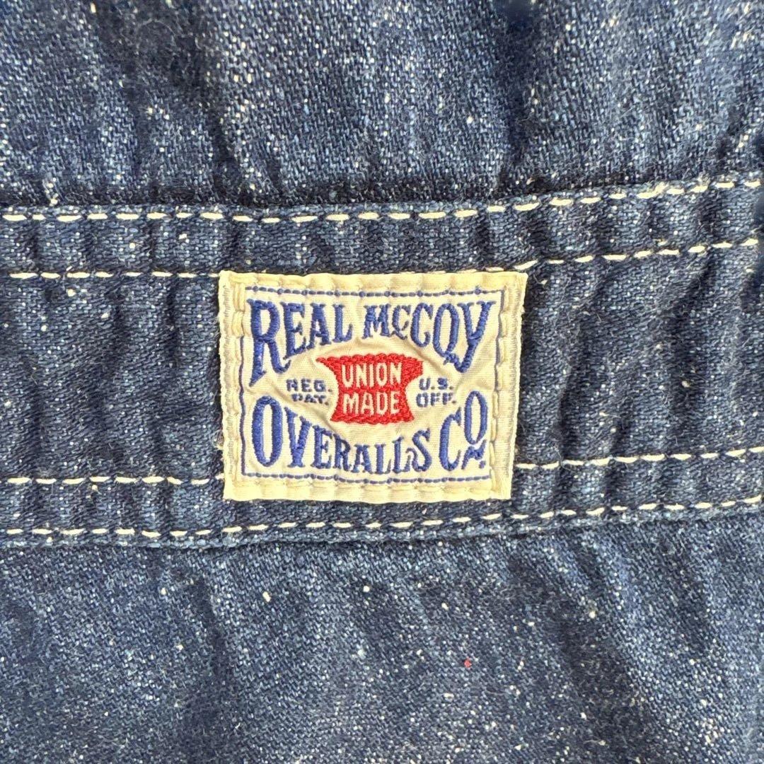 THE REAL McCOY'S デニムオーバーオール(オマケ付き)