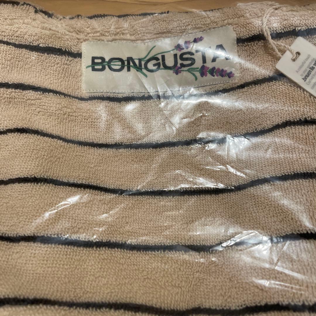 BONGUSTA トートバッグ　cream&ink