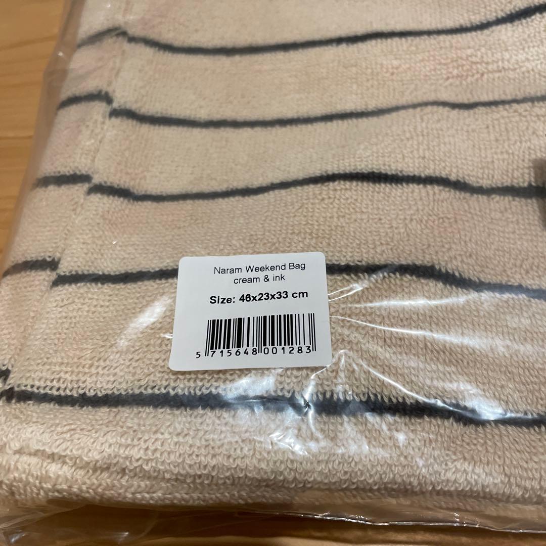 BONGUSTA トートバッグ　cream&ink