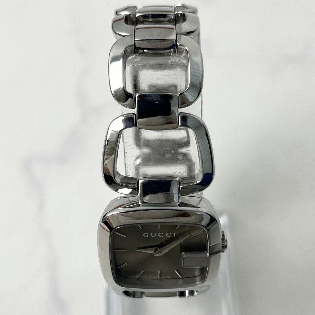 【稼働】 GUCCI 125.5 Gコレクション スクエア 腕時計 シルバー
