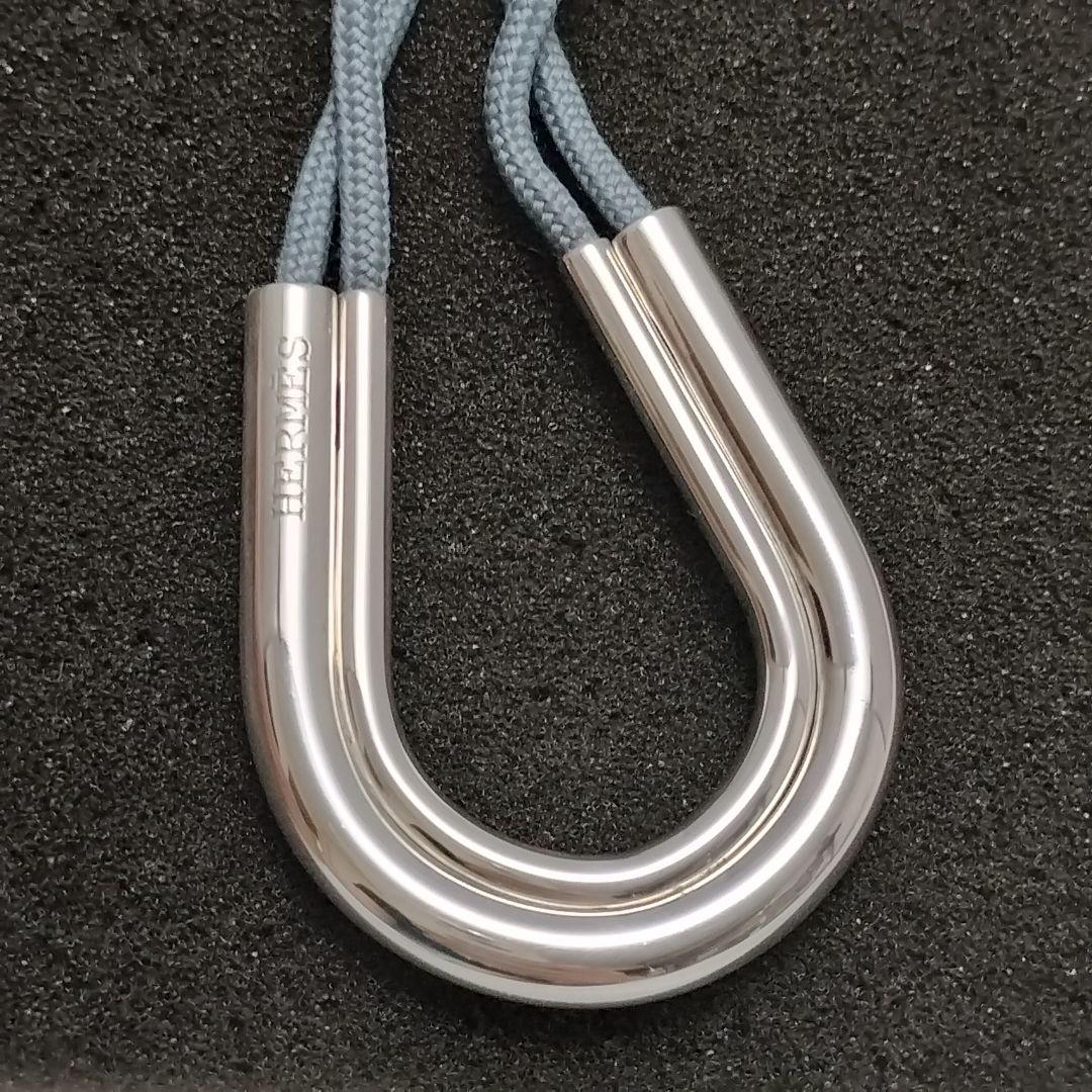 希少 エルメス デクリック キーホルダー キーリング シルバー925 Ag