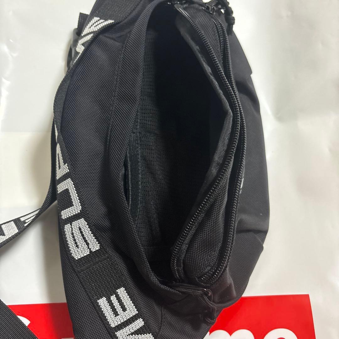 Supreme 18SS Waist Bag Blackウエストバッグ