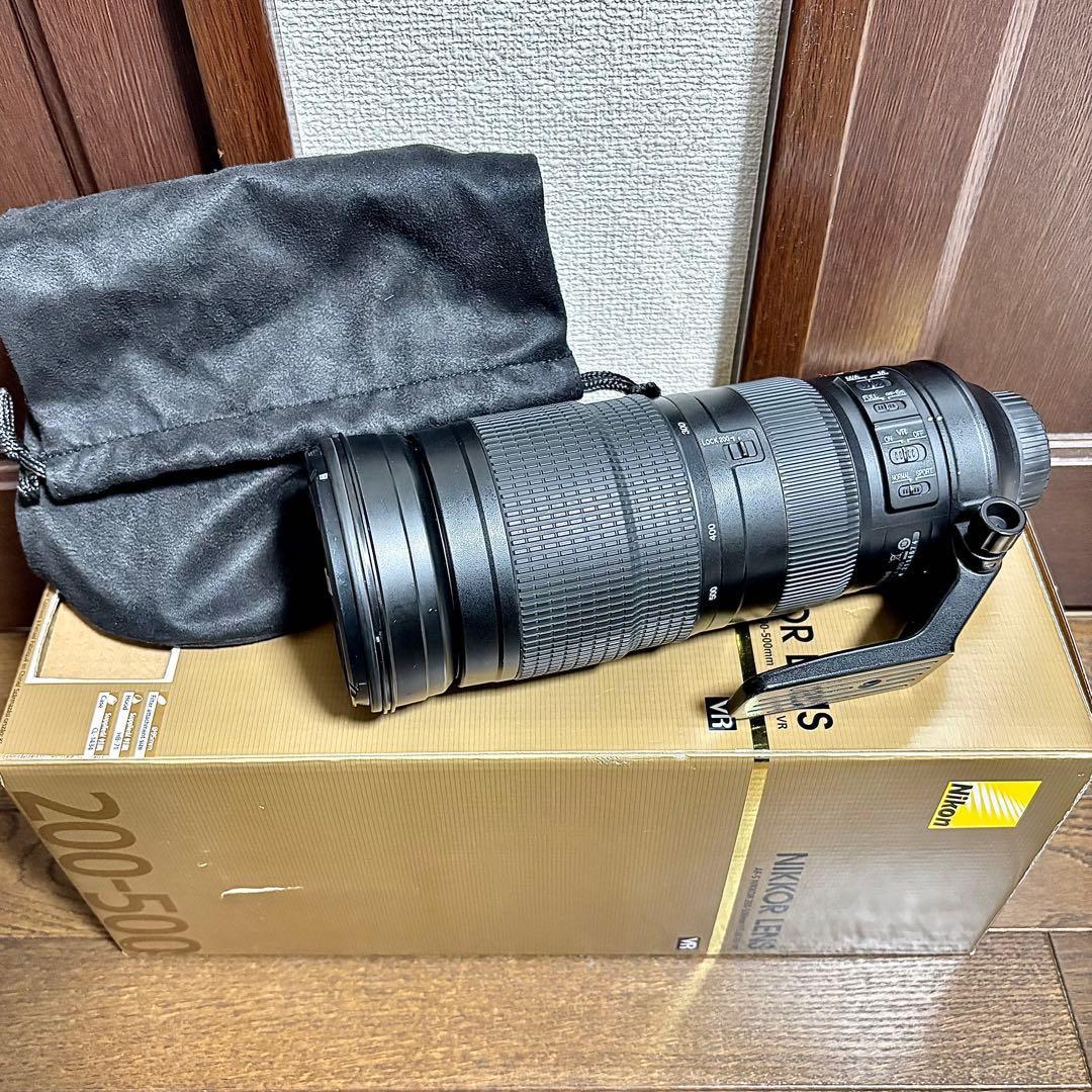 【2/1まで値下げ】Nikon ズームレンズNIKKOR 200-500mmf
